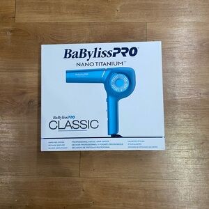 BaBylissPRO Nano Titanium Hair Dryer - Blue